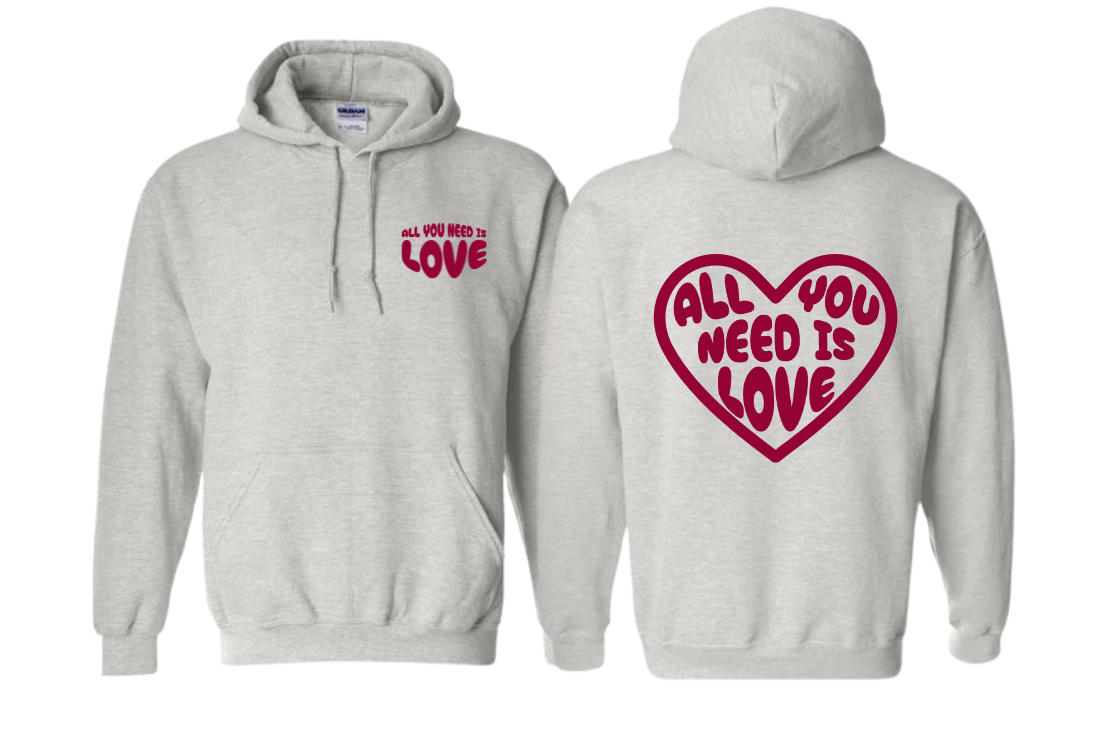 All You Need Is Love Hoodie