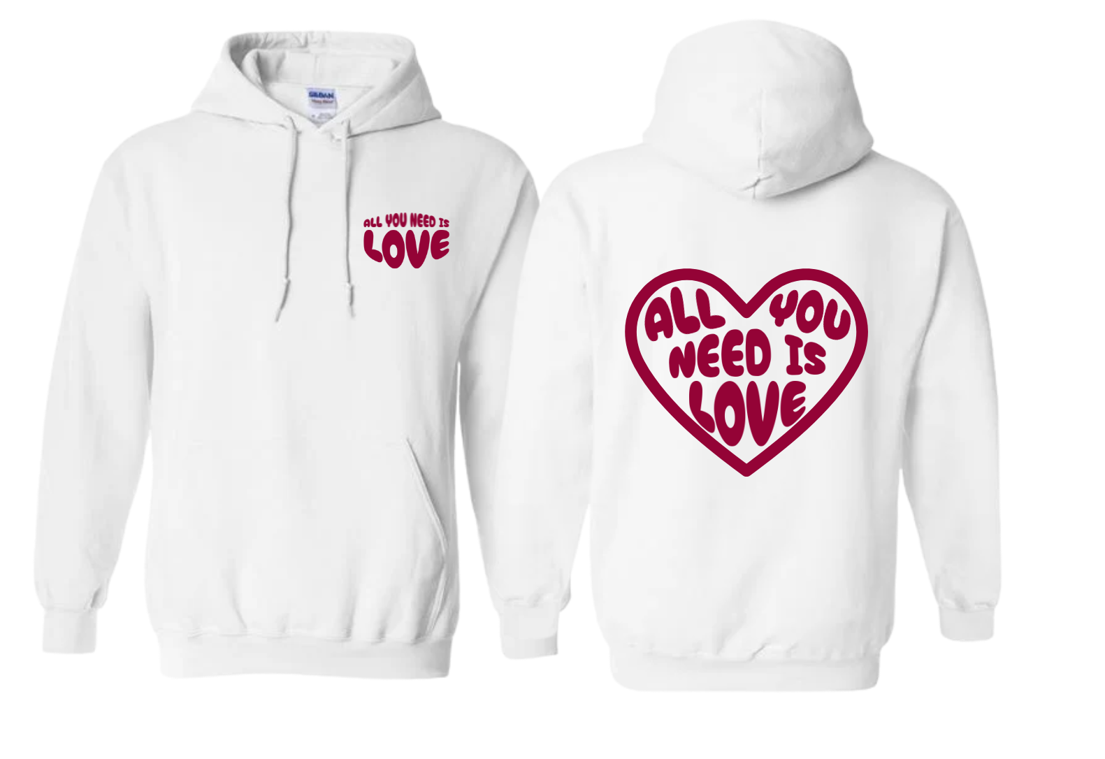 All You Need Is Love Hoodie