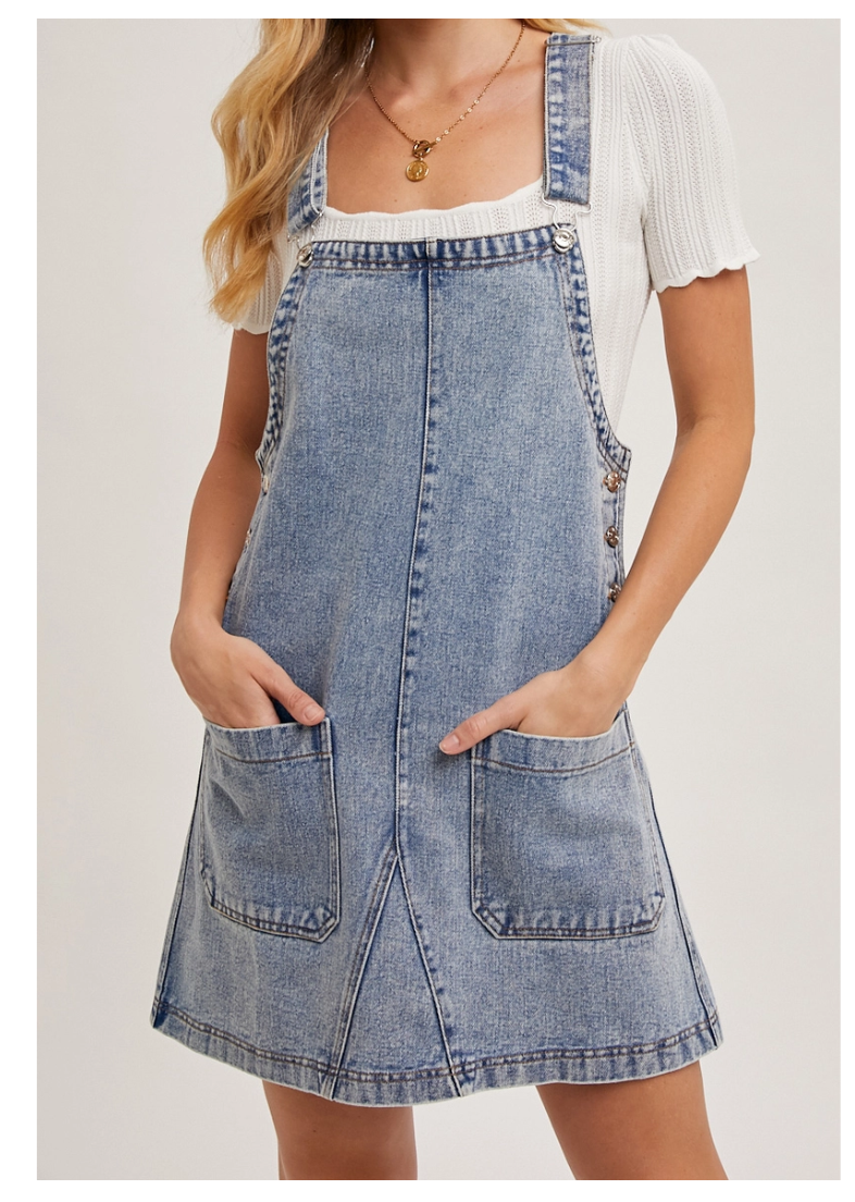 Blue Bay Overall Dress