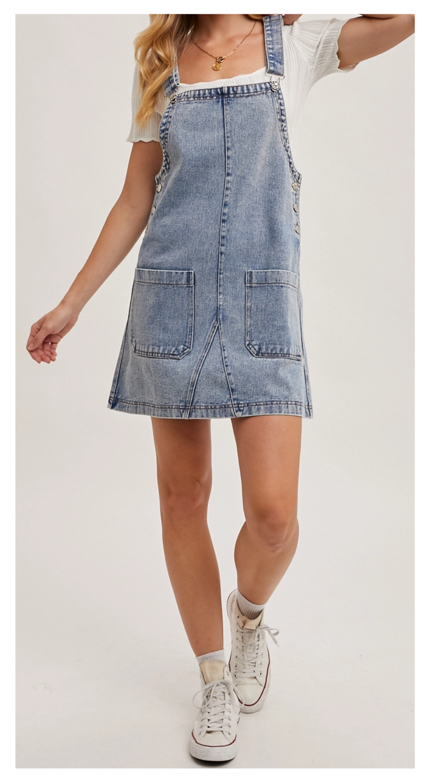 Blue Bay Overall Dress