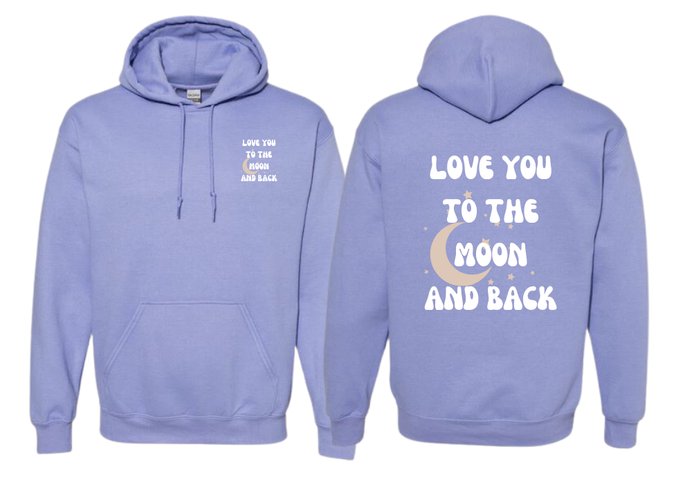 Love You to the Moon Hoodie