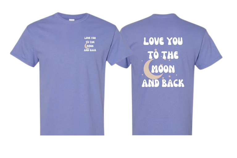 Love You to the Moon Tee