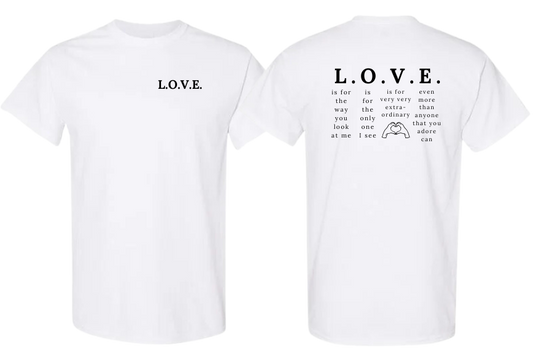L.O.V.E. Tee