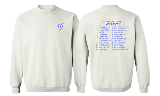 Ways to Say I Love You Crew